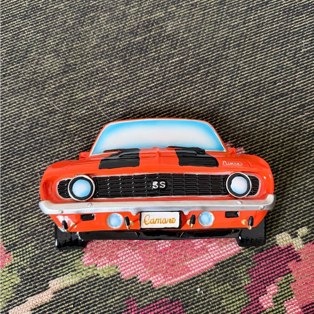 Orange Car key hook
